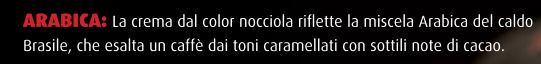 Arabica italian description